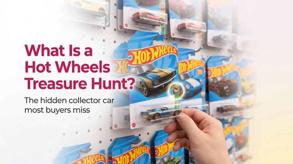 Hot Wheels Treasure Hunt collector car discovery