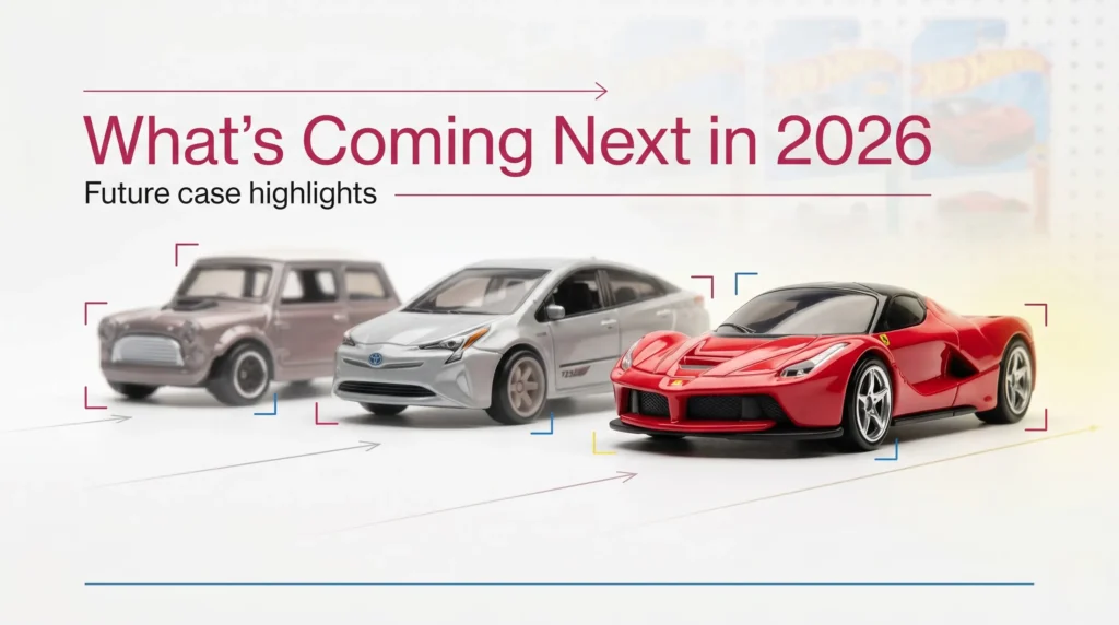 Hot Wheels 2026 upcoming releases and future case highlights