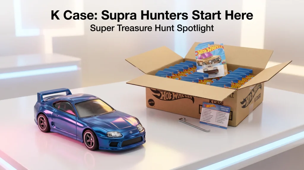 Hot Wheels K Case Toyota Supra STH