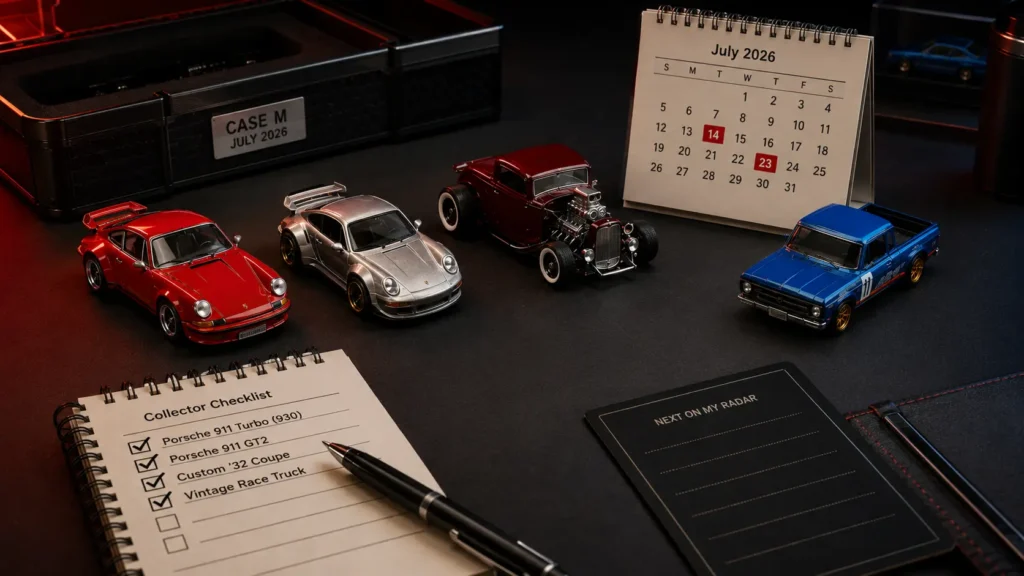 July Hot Wheels collector takeaway