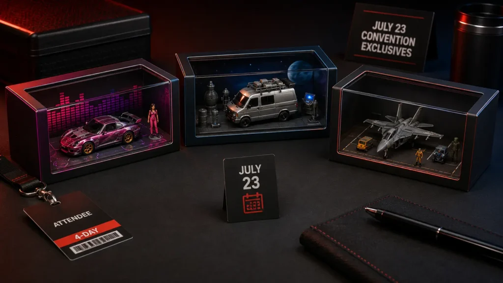 July 23 SDCC Hot Wheels releases