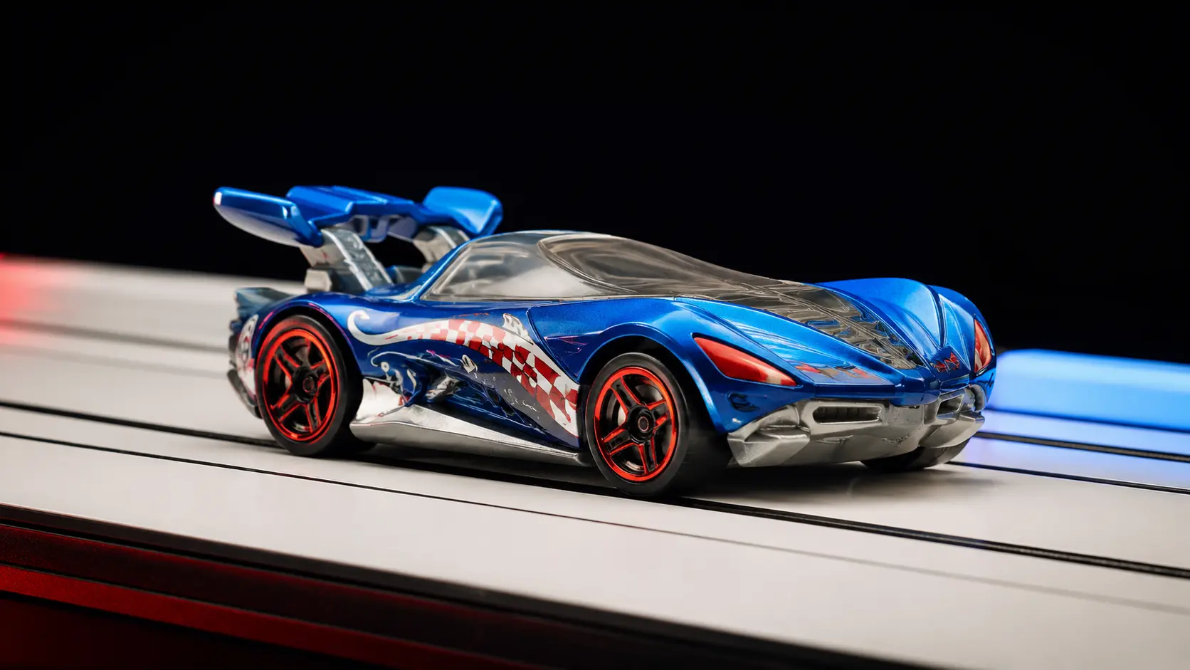 Blue Fast Fish regular Treasure Hunt from the collector-tracked 2026 Hot Wheels Case N